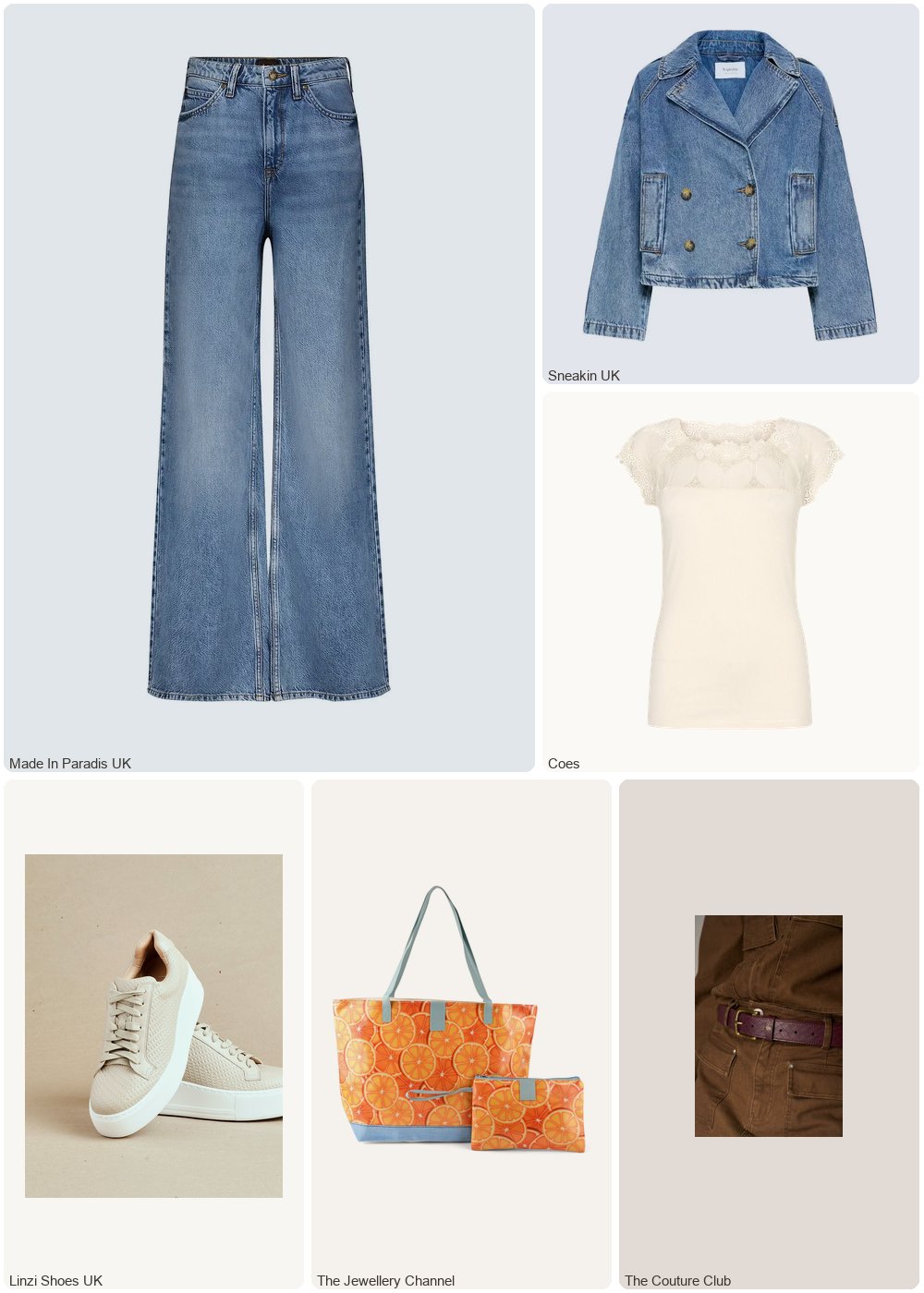 The complete outfit featuring b.Young Women's denim jacket b.young BYCITAN