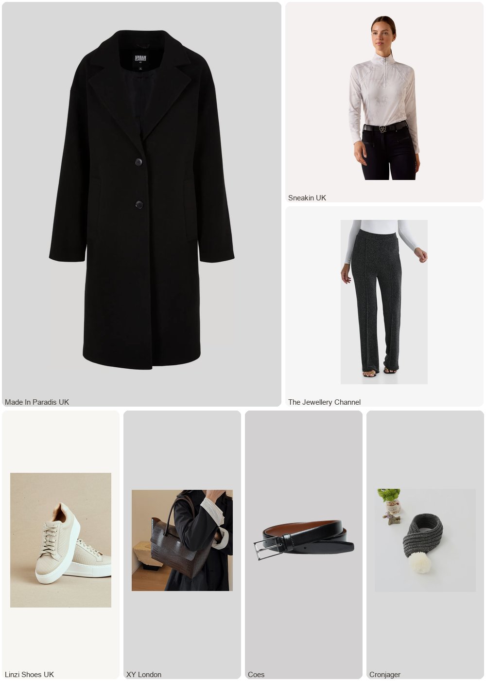 The complete outfit featuring Urban Classics Women's oversize coat Urban Classics