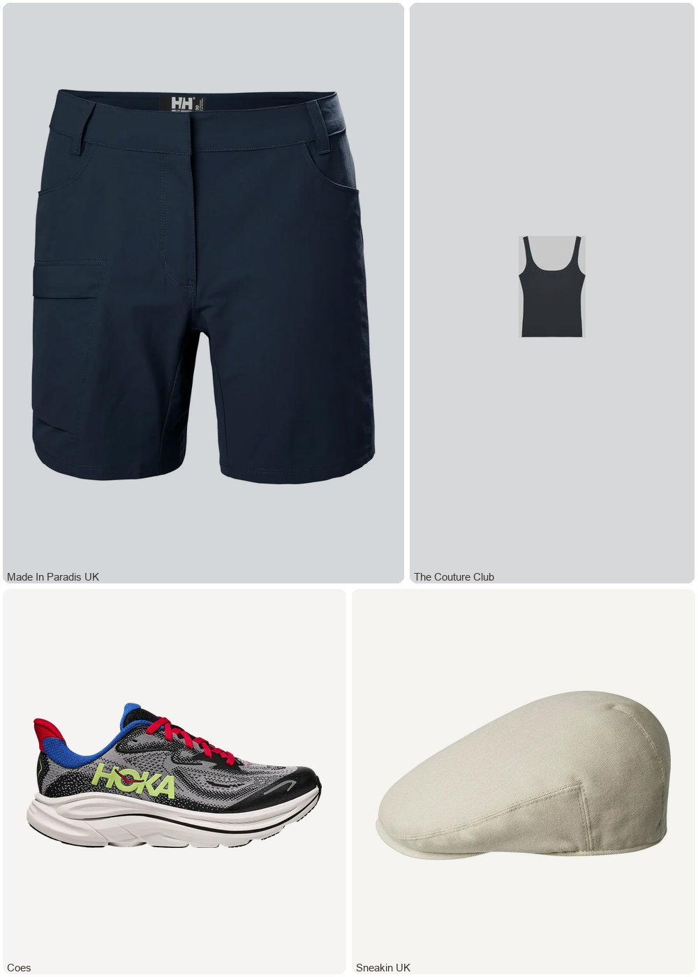 The complete outfit featuring Helly Hansen Women's shorts Helly Hansen QD
