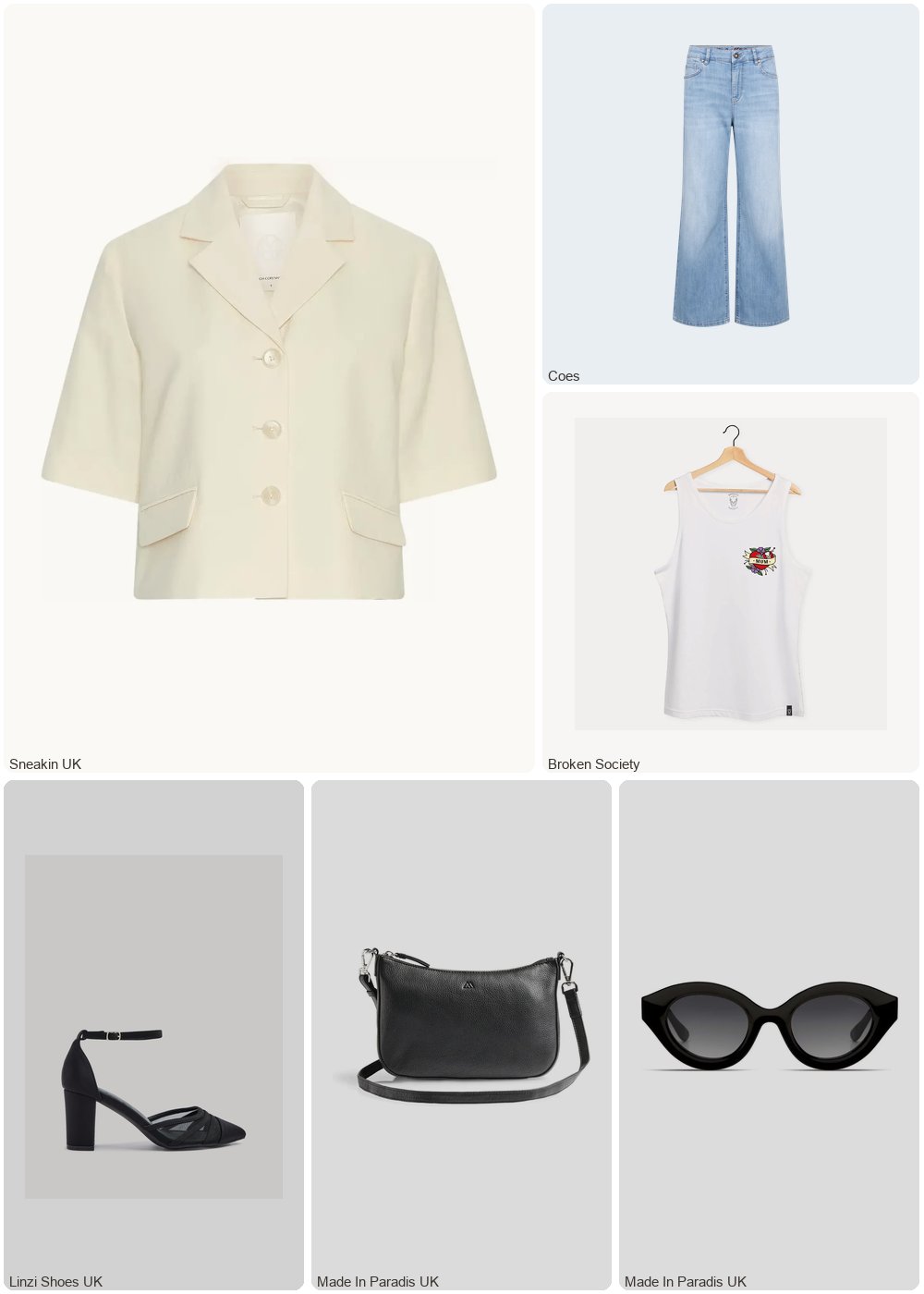 The complete outfit featuring MOS MOSH Mos Mosh Dara Salute Jeans