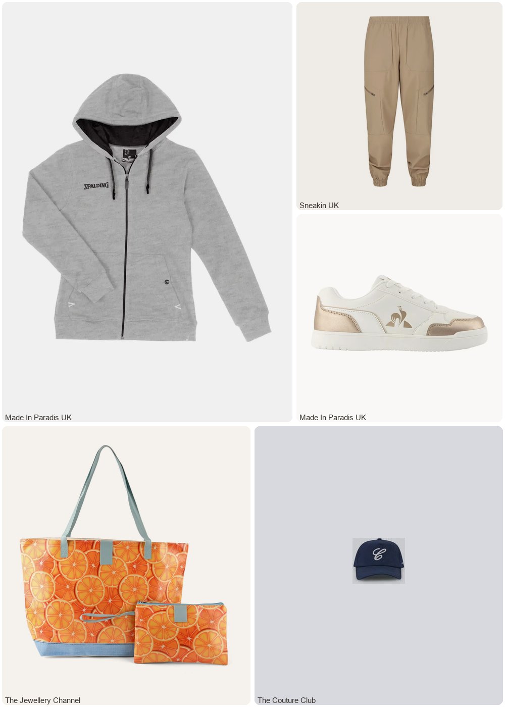 The complete outfit featuring Spalding Sweatshirt full zip hoodie for women Spalding Flow