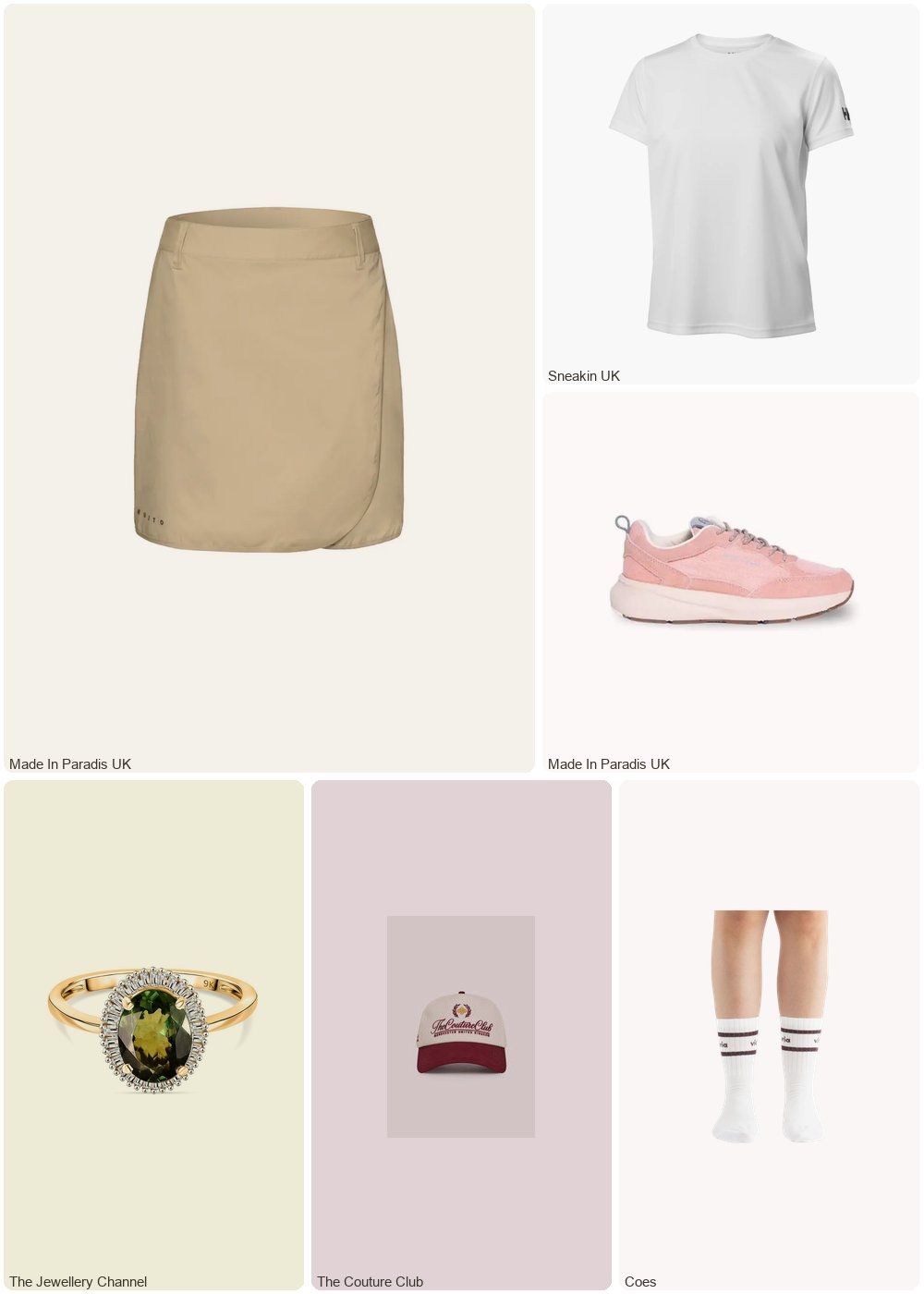 The complete outfit featuring Musto Women's skirt-short Musto