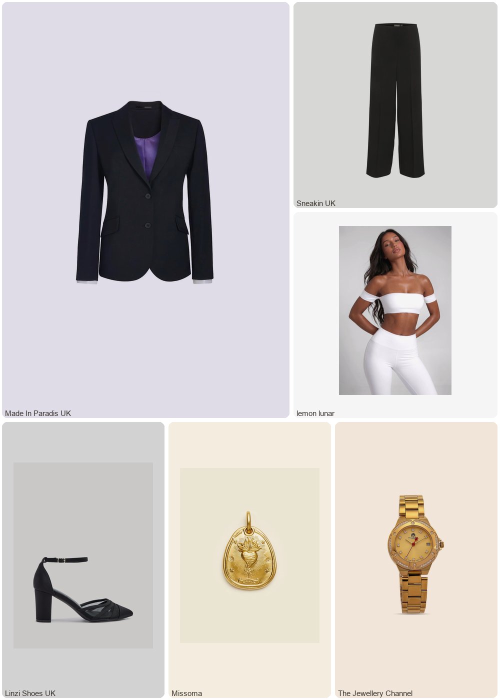 The complete outfit featuring Brook Taverner Blazer woman Brook Taverner Novara