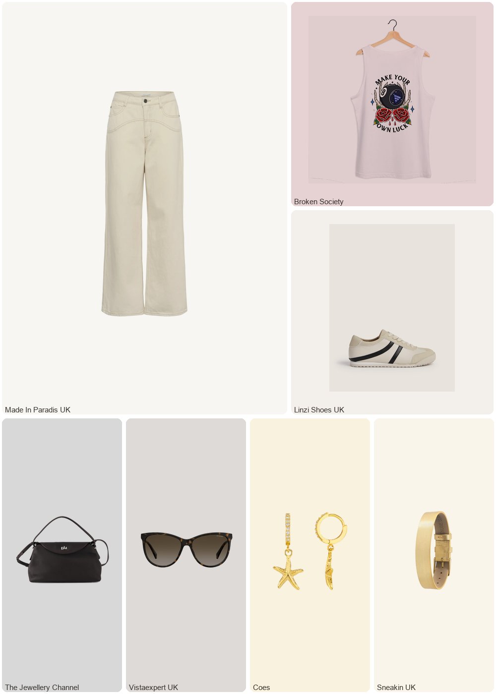 The complete outfit featuring Kaffe Women's jeans KAFFE Catharina