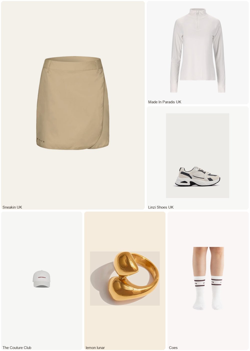 The complete outfit featuring Athlecia Women's training top Athlecia Grina