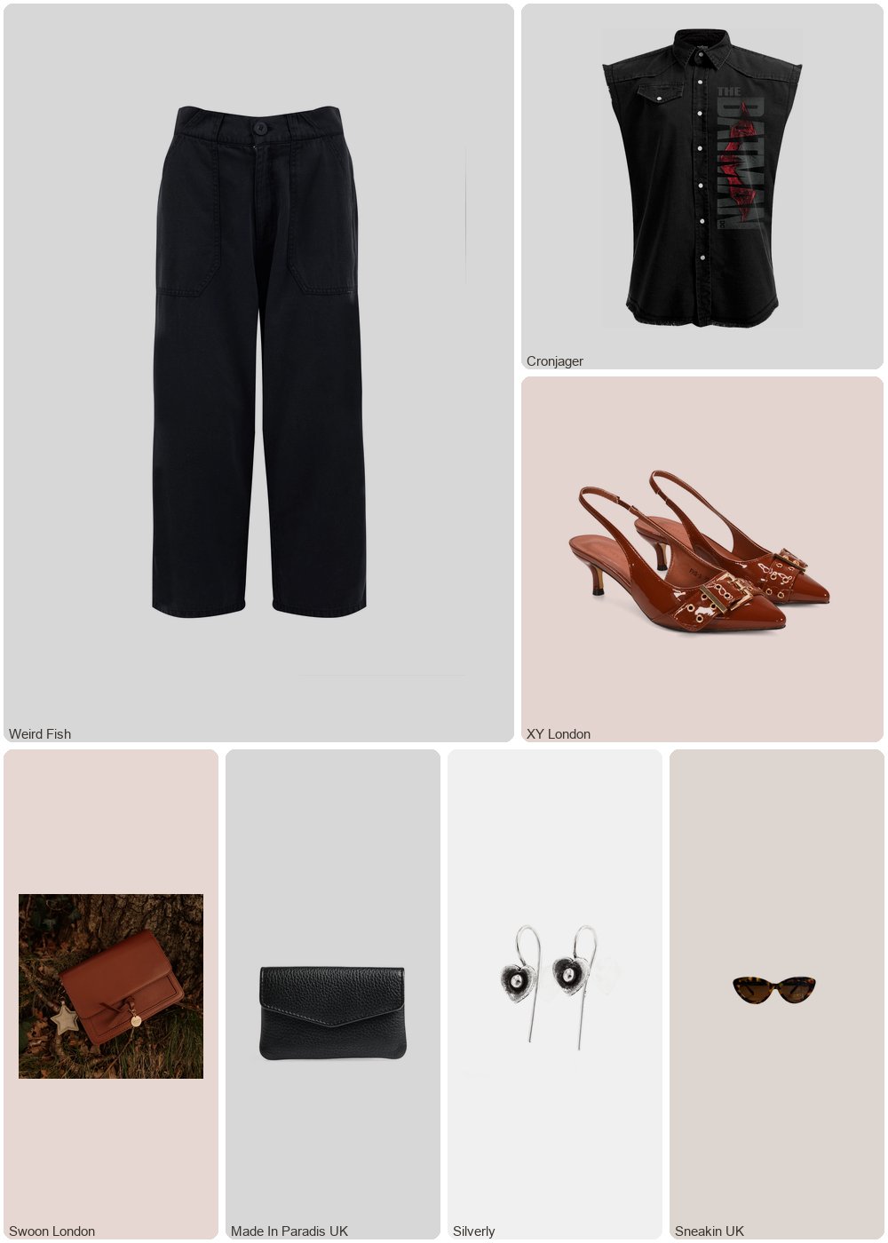 The complete outfit featuring Spiral Direct THE BATMAN - PROFILE LOGO - Sleeveless Stone Washed Worker Black