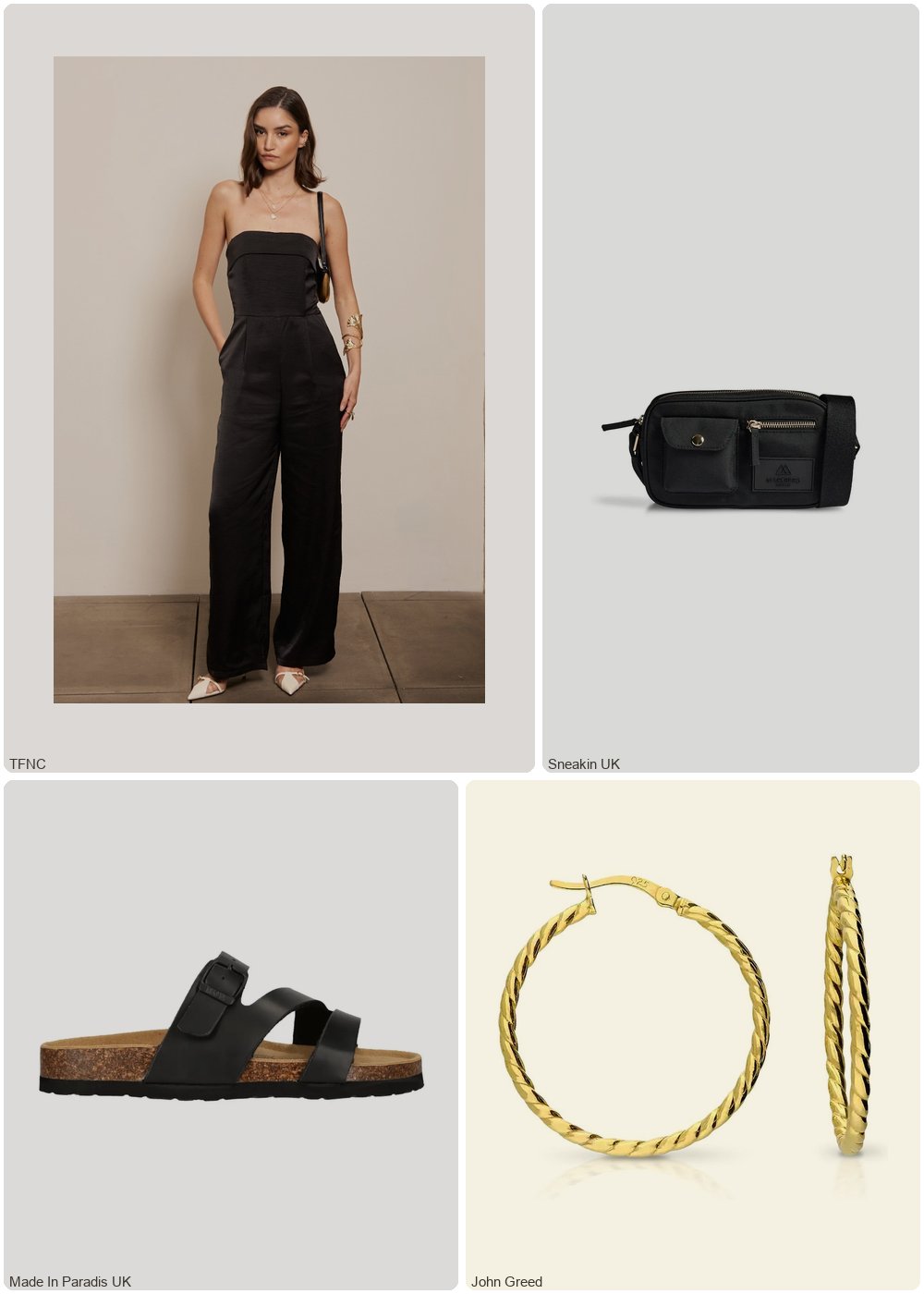 The complete outfit featuring Nou Women's sandals Nou Barhil