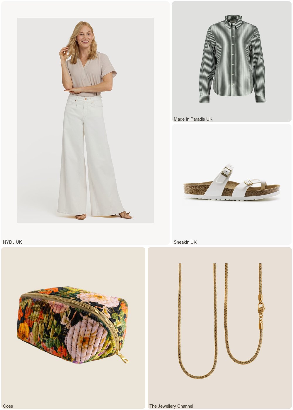 The complete outfit featuring Birkenstock Women's flip-flops Birkenstock Mayari Birko-Flor Patent