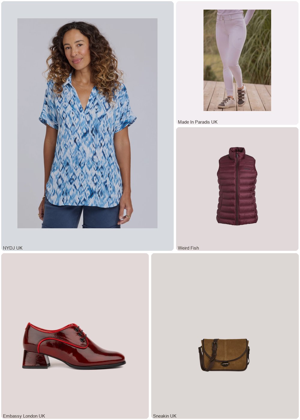The complete outfit featuring Nydj Becky Short Sleeved Blouse | Blue Visions