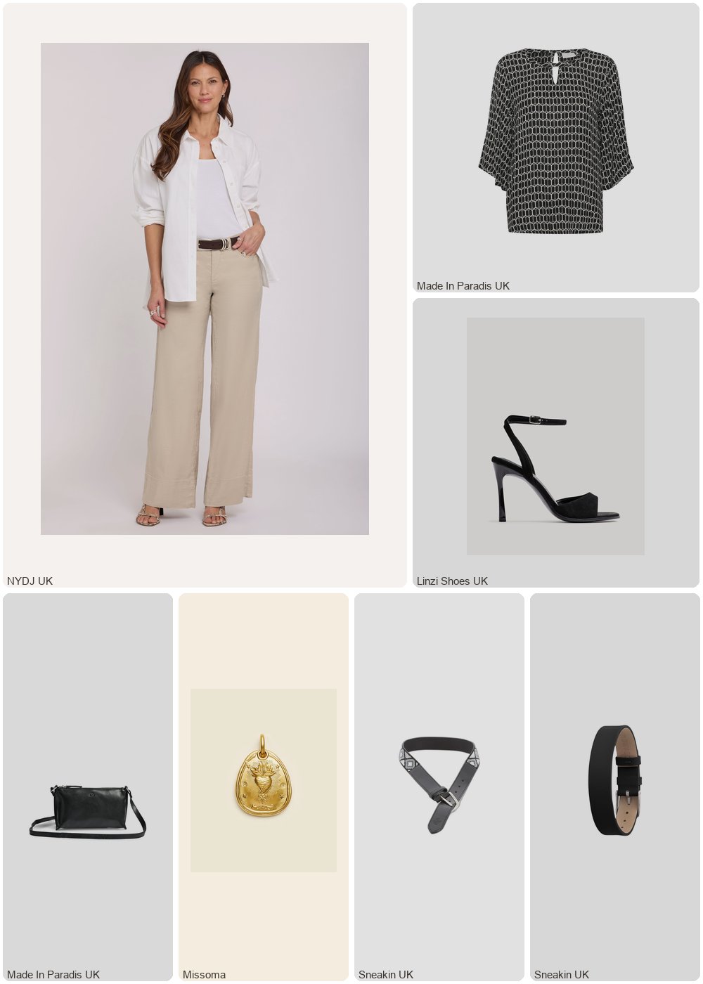 The complete outfit featuring Kaffe Women's blouse KAFFE Hildur