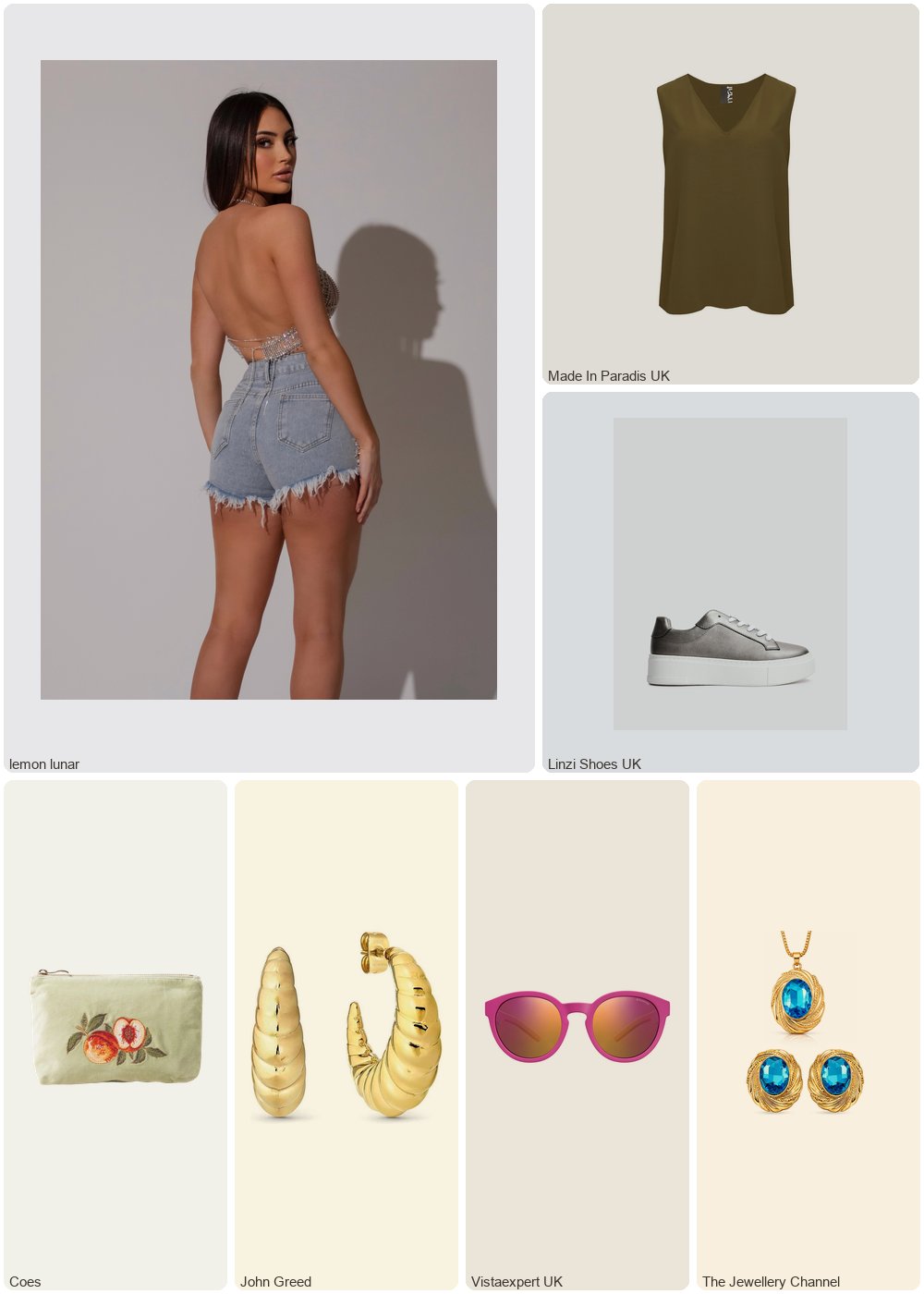 The complete outfit featuring Mat Fashion Women's Air-Washed Tank Top Mat Fashion