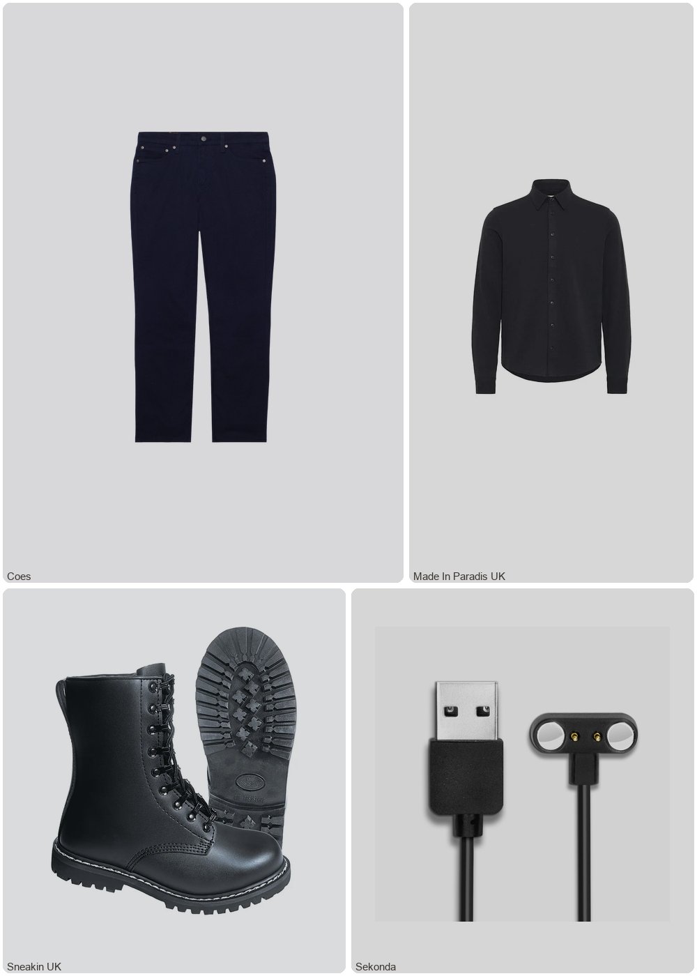 The complete outfit featuring Levis Levi's 511 Slim Jeans