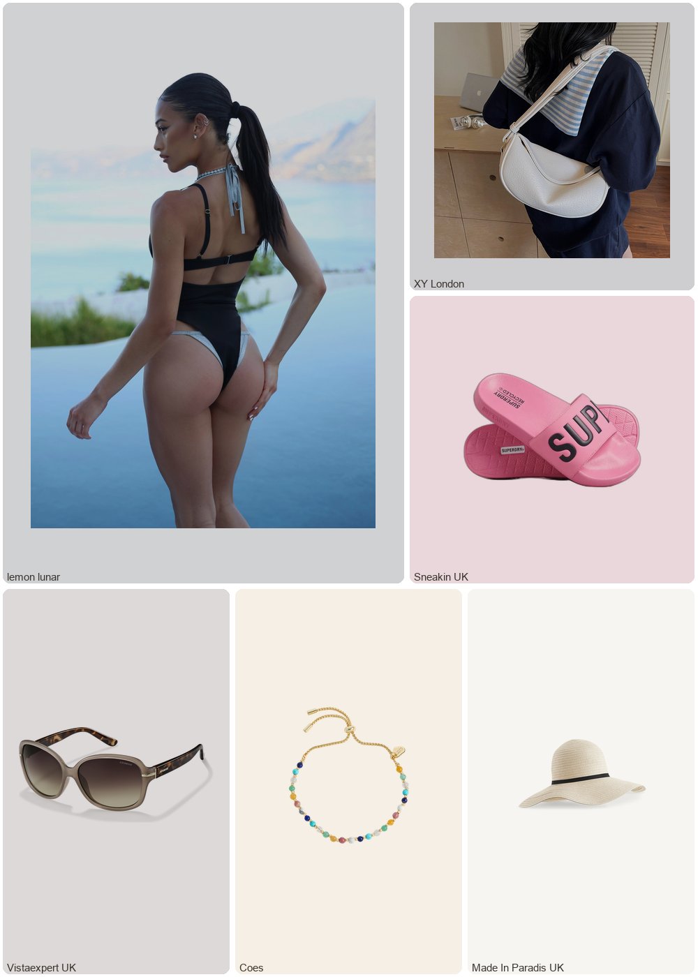 The complete outfit featuring Superdry Women's vegan pool slippers Superdry Code Core