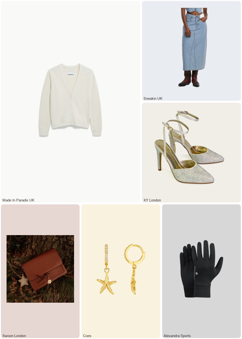 The complete outfit featuring Urban Classics Denim skirt for women Urban Classics Soft Midi