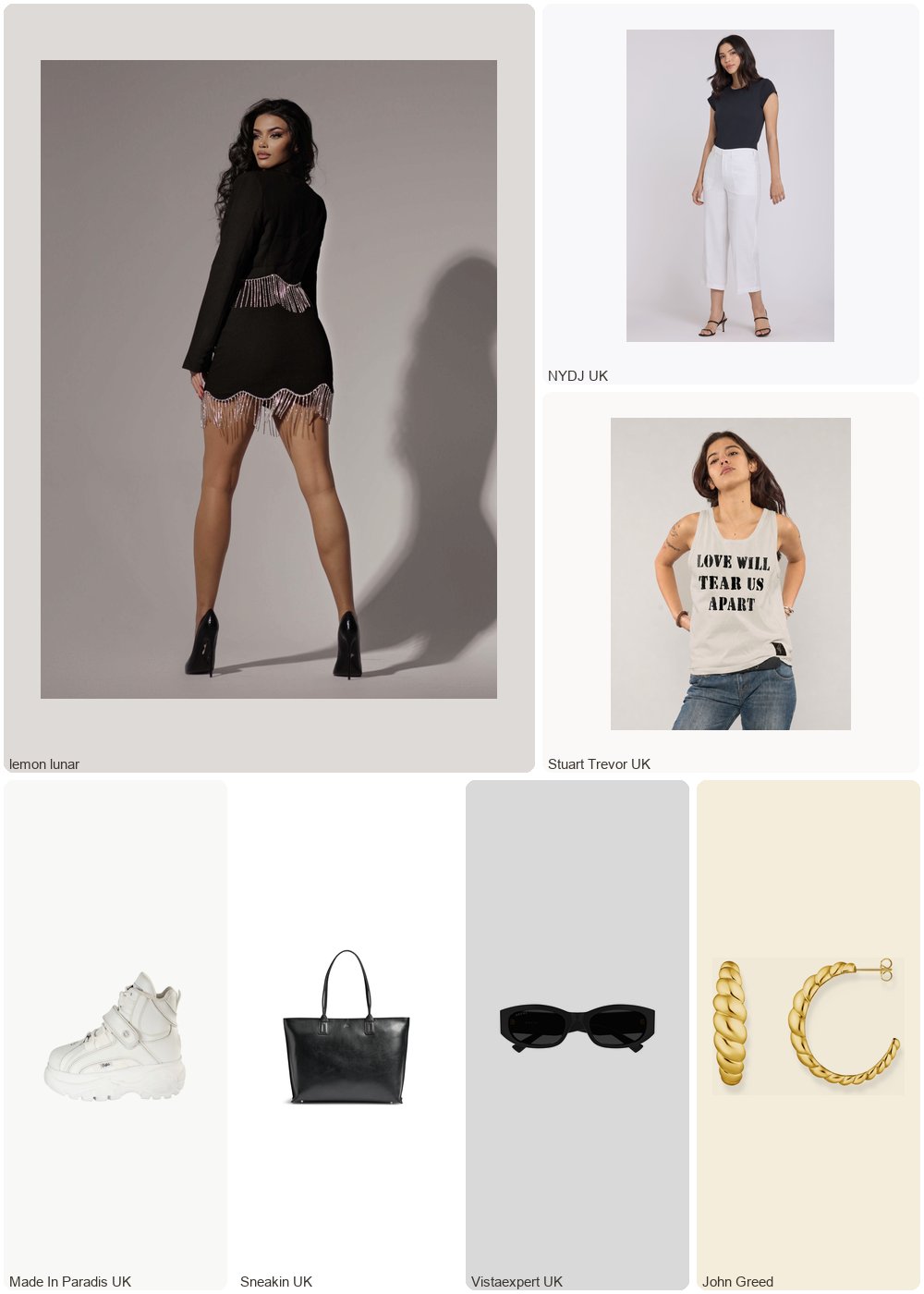 The complete outfit featuring Gucci Gucci GG2068SA 001 Woman Sunglasses Acetate Black Grey Squared