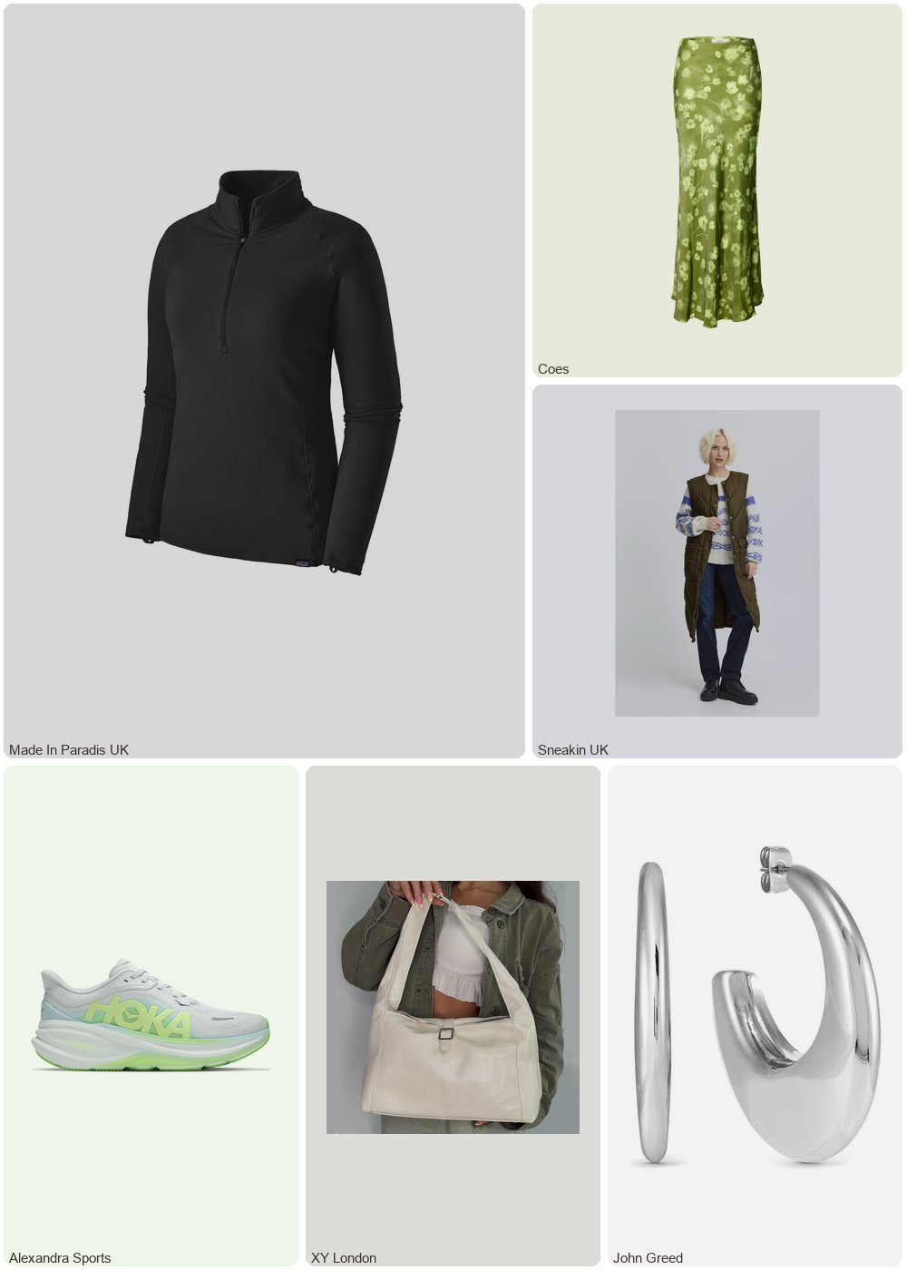The complete outfit featuring Nomination Nomination Ecclettica Steel Medium Drop Hoop Earrings