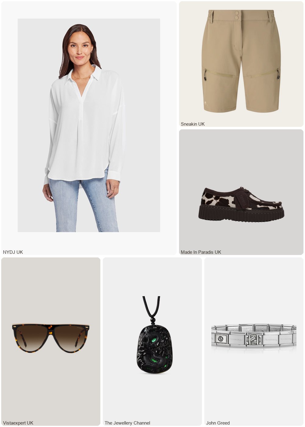 The complete outfit featuring Nydj Becky Blouse White | Optic White