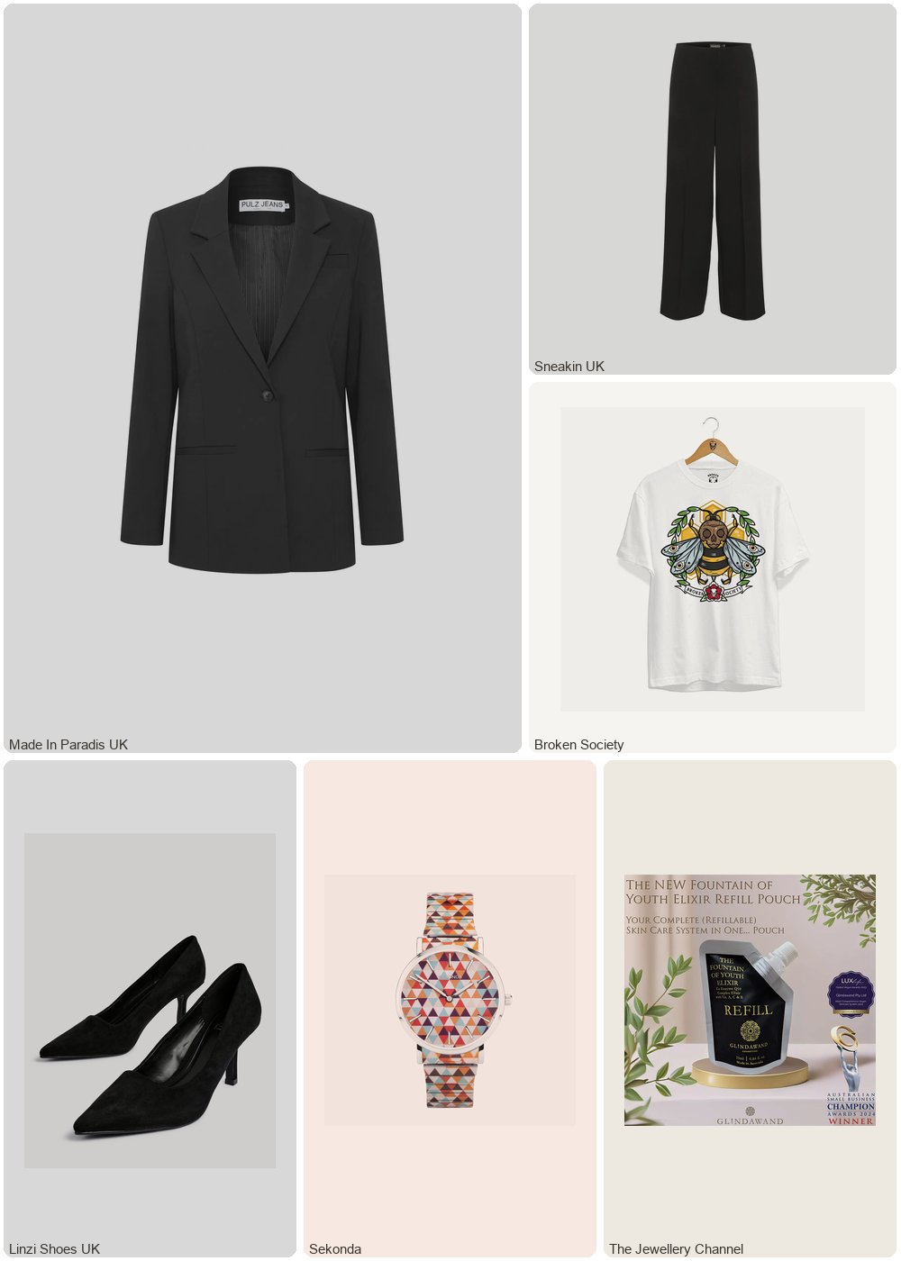 The complete outfit featuring Pulz Jeans Women's blazer Pulz Jeans Bindy