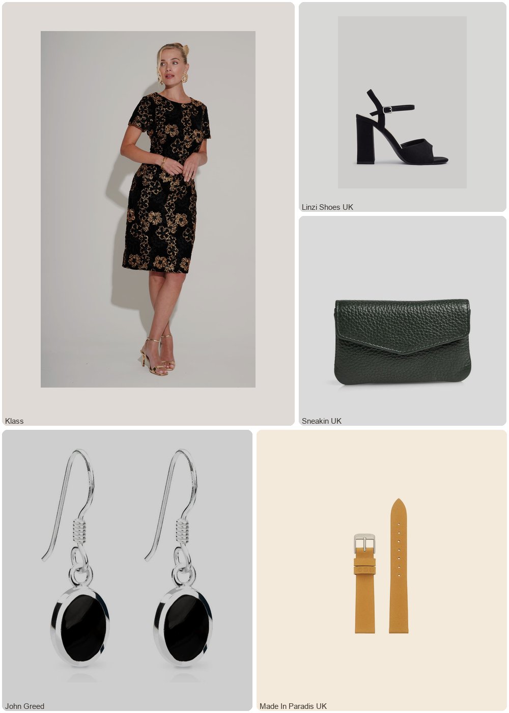 The complete outfit featuring Linzi Linzi Shoes - Wide Fit Black Suede Block Heeled Sandals- 7