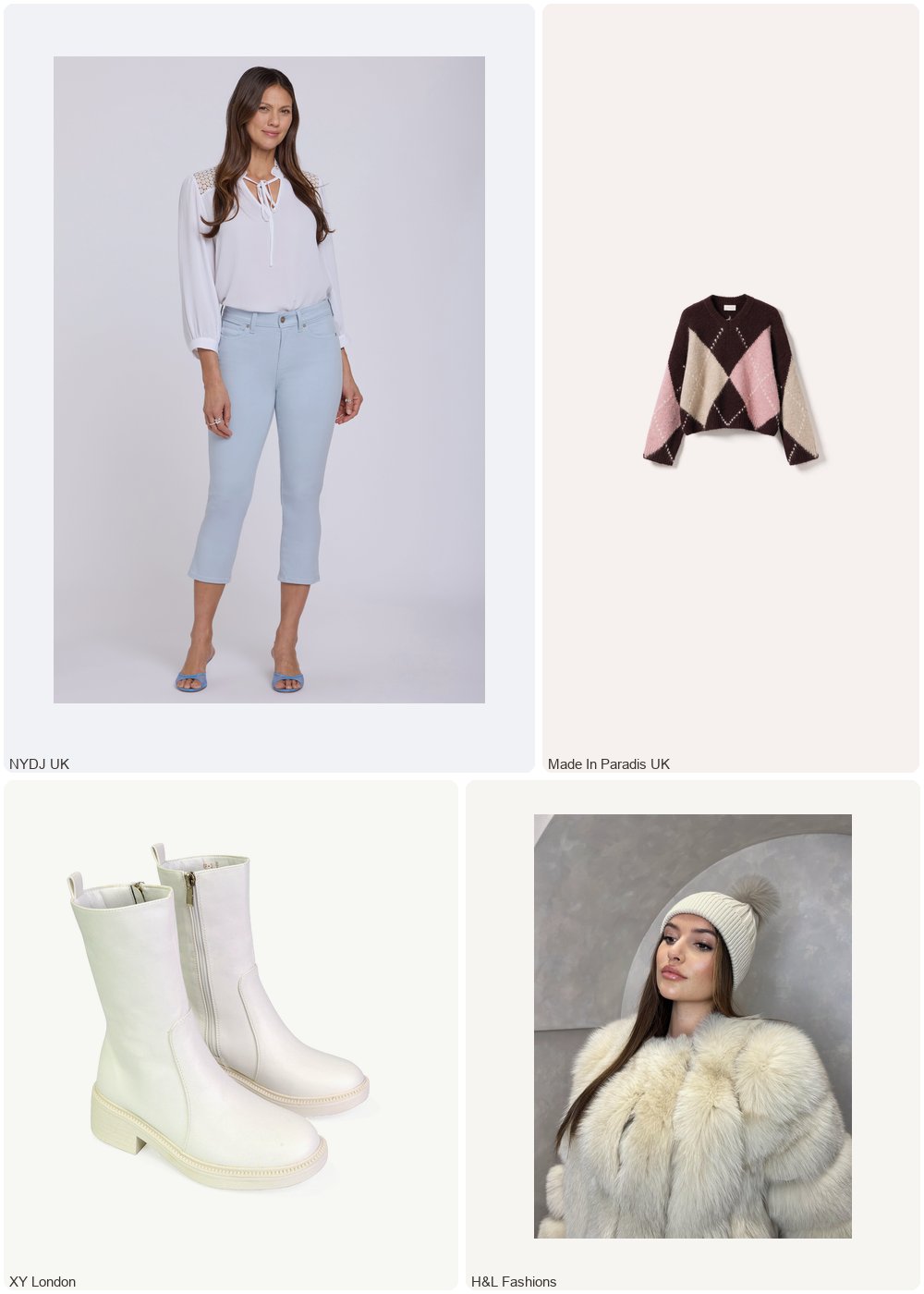 The complete outfit featuring Noella Women's V-neck sweater Noella Lai