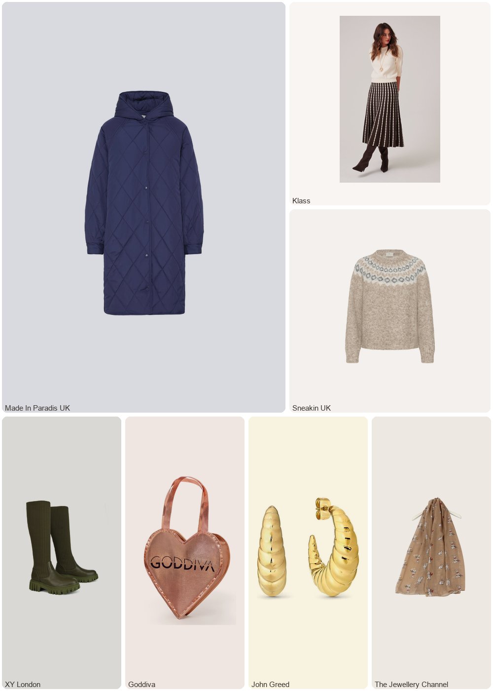 The complete outfit featuring Kaffe Woman sweater KAFFE Berta