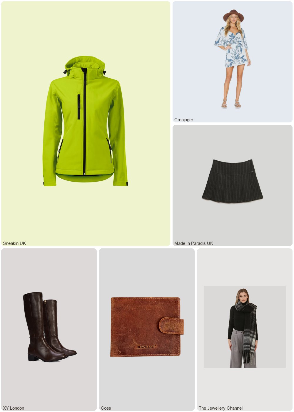 The complete outfit featuring Superdry Mini skirt woman Superdry Pinstripe Pleat