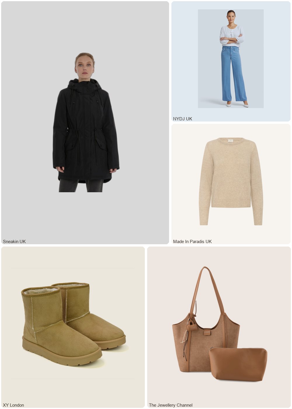 The complete outfit featuring Kaffe Woman sweater KAFFE KACashie