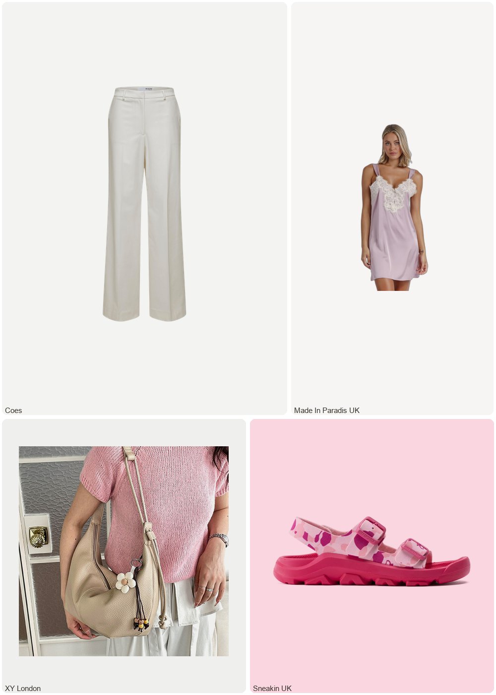 The complete outfit featuring Admas Women's camisole Admas Classic Romantic