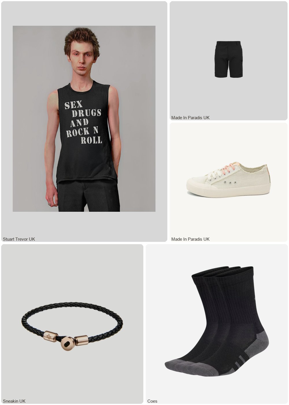 The complete outfit featuring Philipp Blanc Bracelet Philipp Blanc Adam