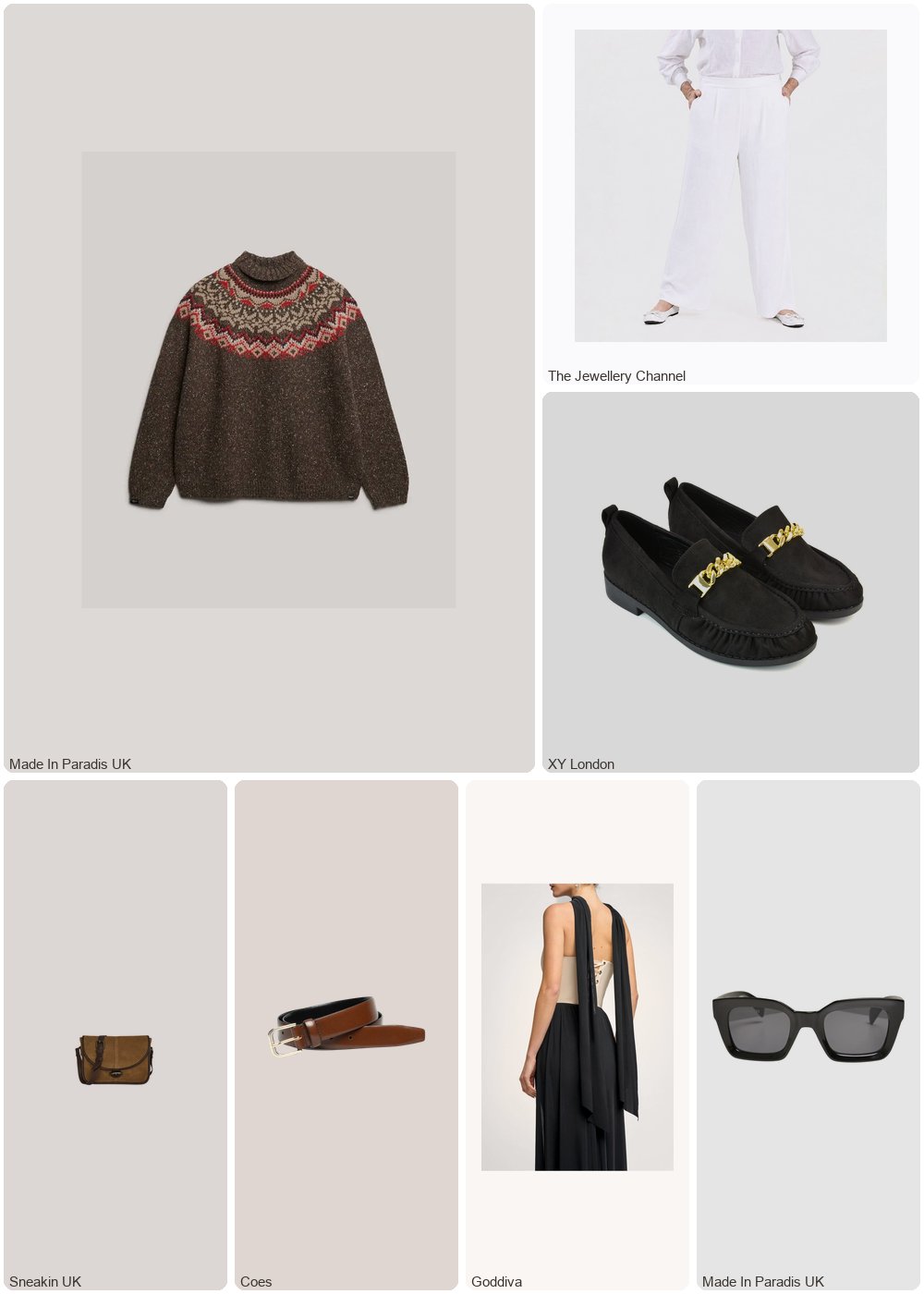 The complete outfit featuring Superdry Women's high collar jacquard sweater Superdry