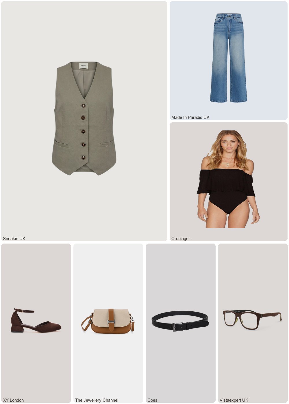 The complete outfit featuring Sofie Schnoor Women's suit waistcoat Sofie Schnoor Cleohsw