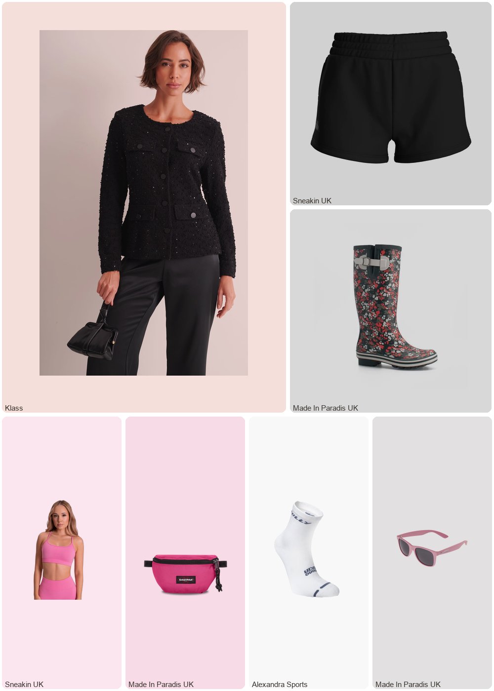 The complete outfit featuring Masterdis Sunglasses Masterdis Gstwo