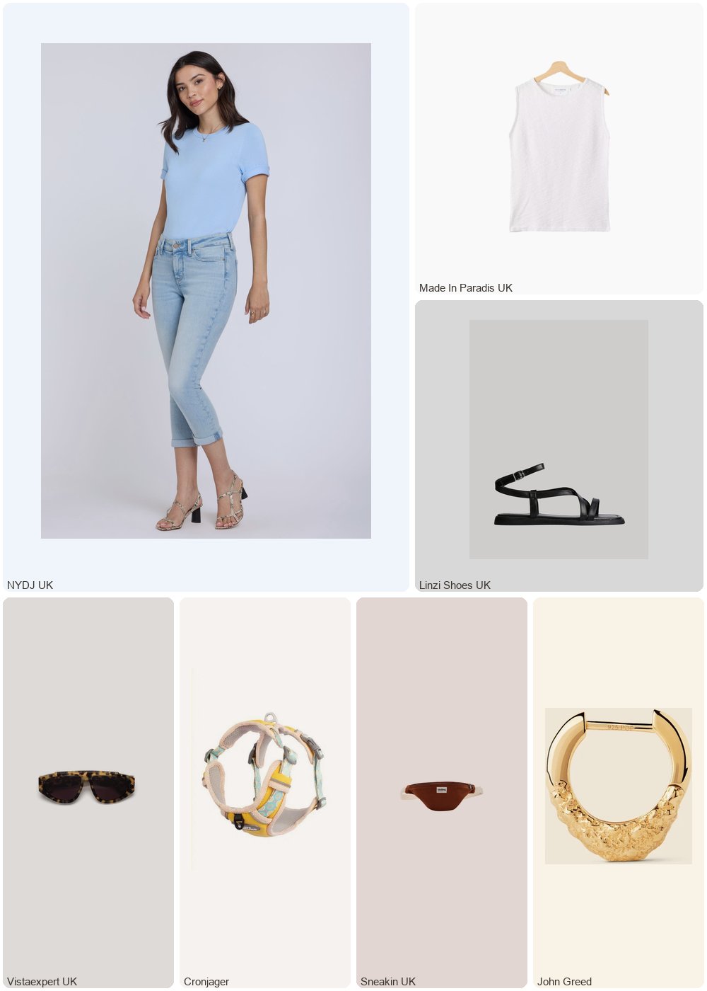 The complete outfit featuring Holebrook Knitted women's tank top Holebrook Juni
