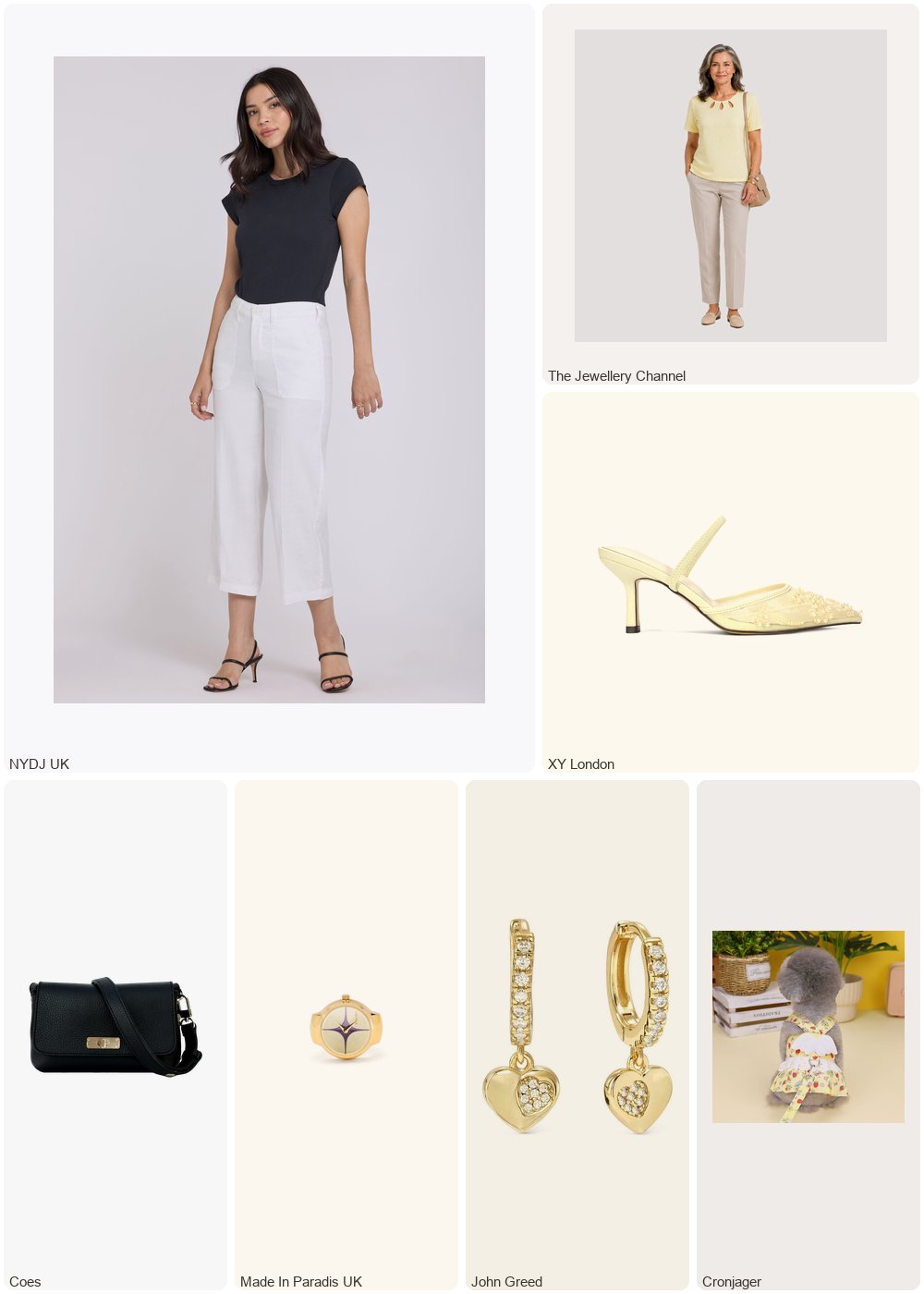 The complete outfit featuring Nydj Wide Leg Cargo Capri Pants In Stretch Linen | Optic White