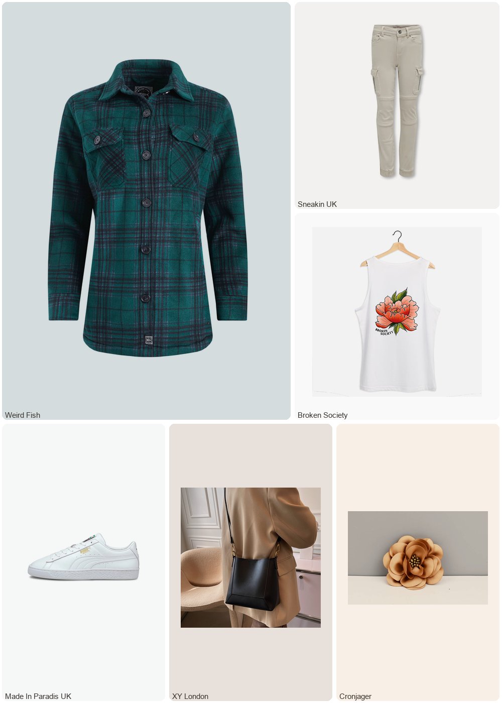 The complete outfit featuring Only Girl's cargo Trousers Only Kogmissouri Reg