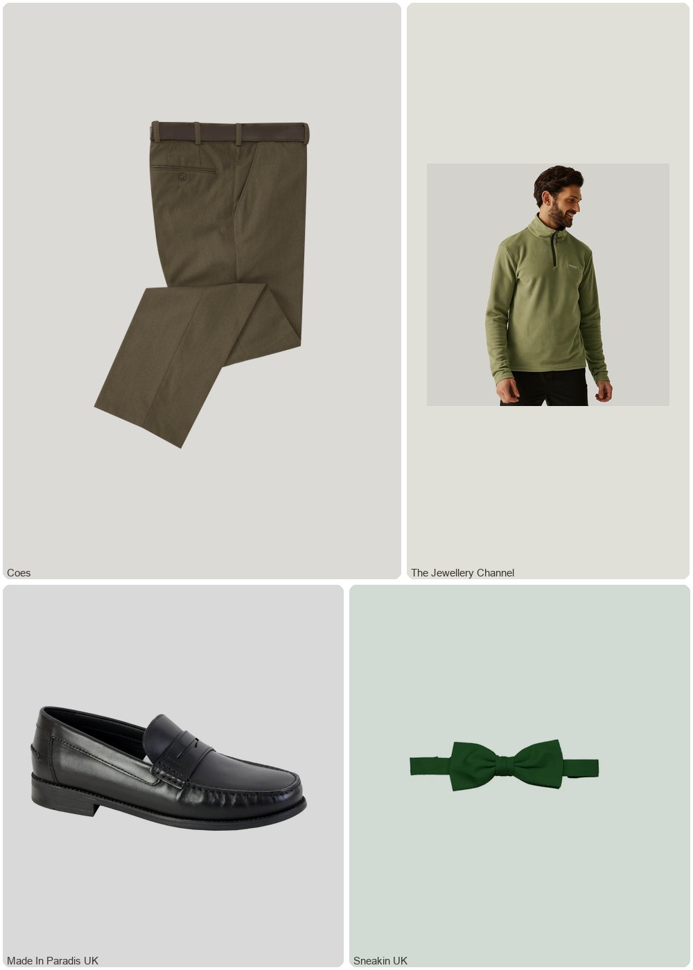 The complete outfit featuring douglas Douglas Sanvito Travel Waist Trousers in Dark Fawn
