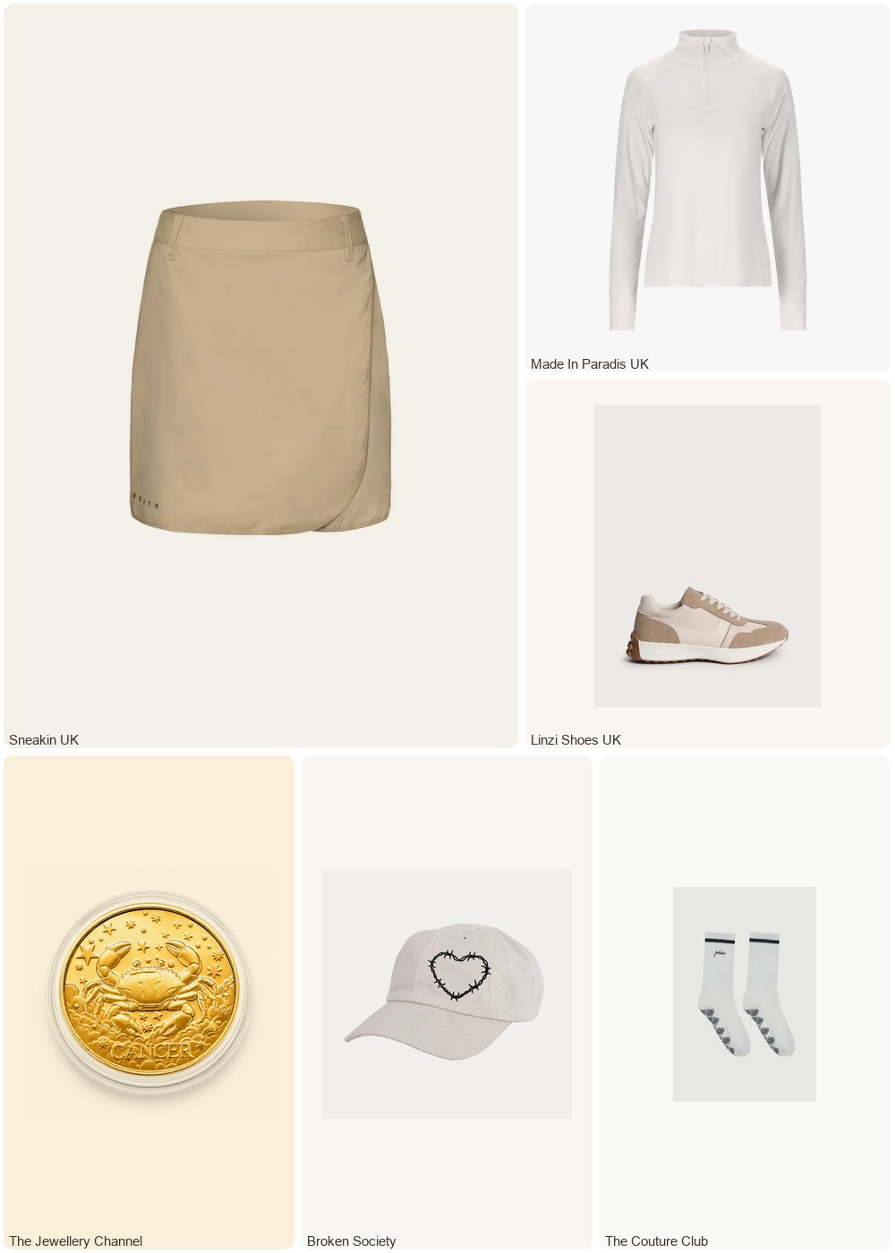 The complete outfit featuring TJC Celestial Zodiac Collection - Cancer 24k Gold Coin Collectibles