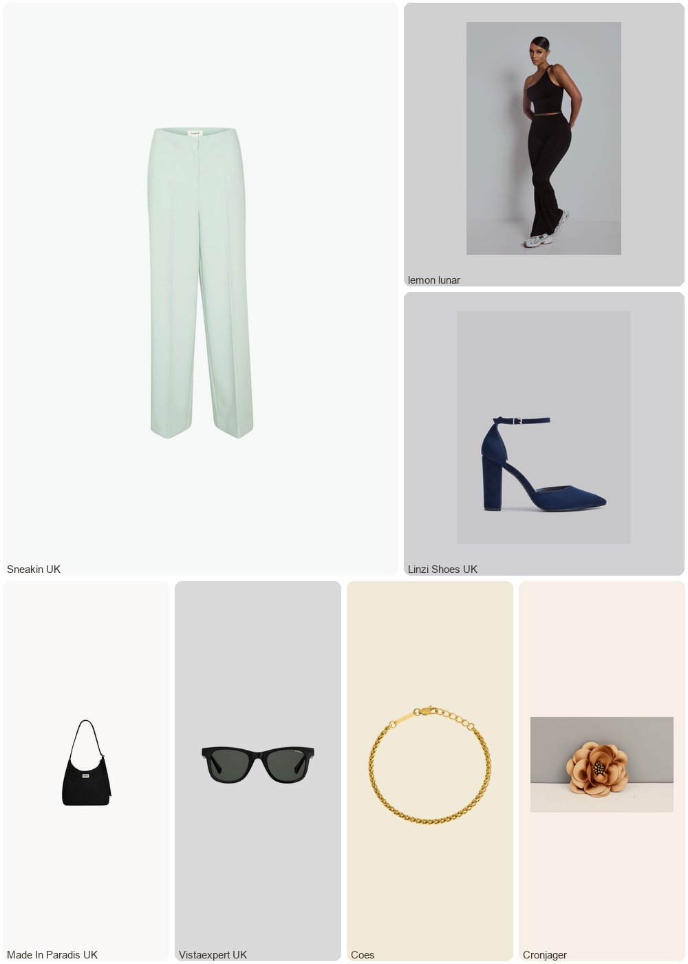 The complete outfit featuring Soaked in Luxury Women's suit Trousers Soaked in Luxury Corinne