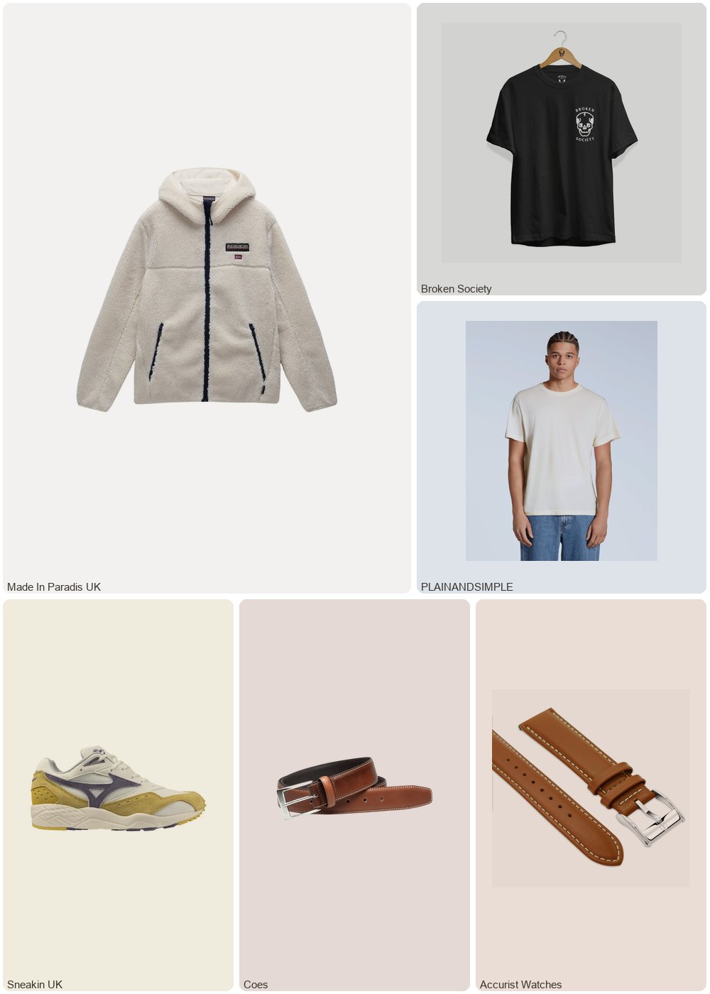 The complete outfit featuring Accurist Accurist Everyday Men's Tan Leather 20mm Strap