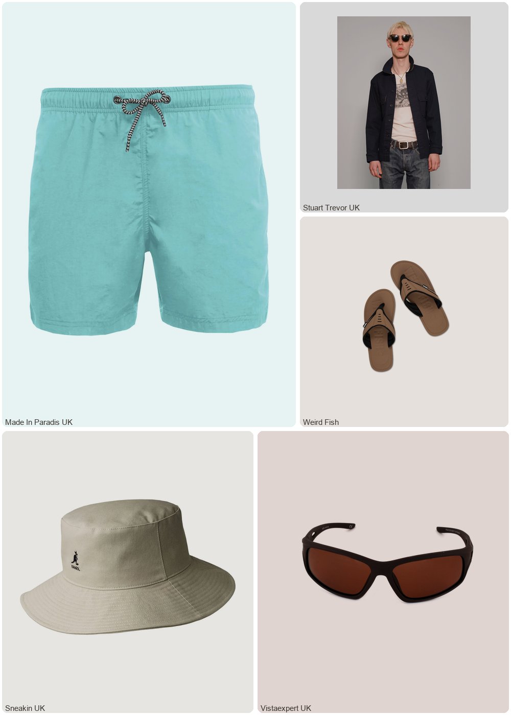 The complete outfit featuring Proact Swim shorts Proact