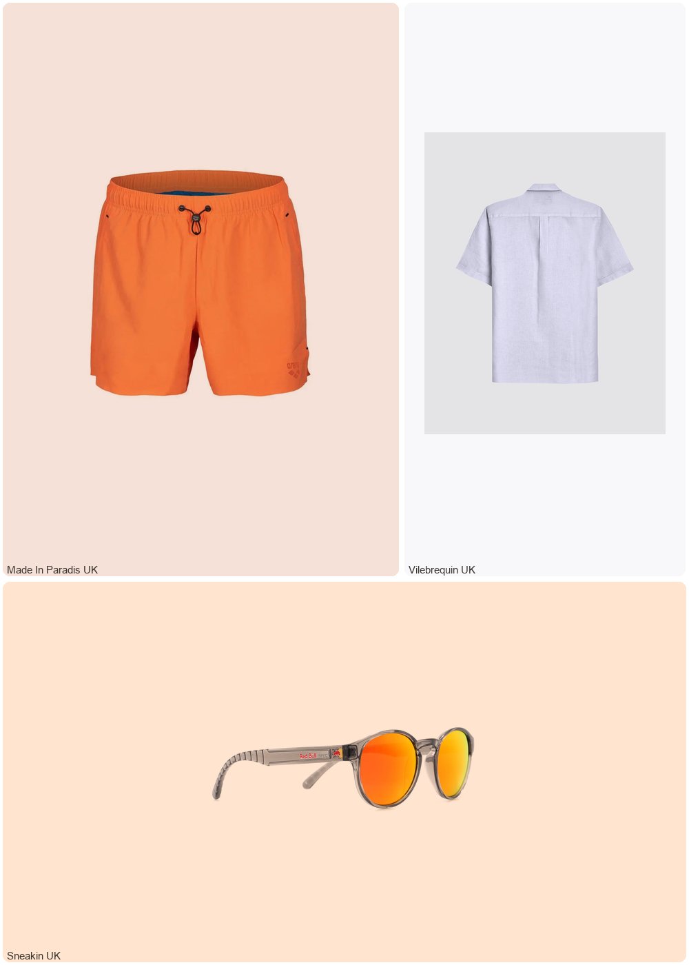 The complete outfit featuring Arena Swim shorts Arena Evo Solid