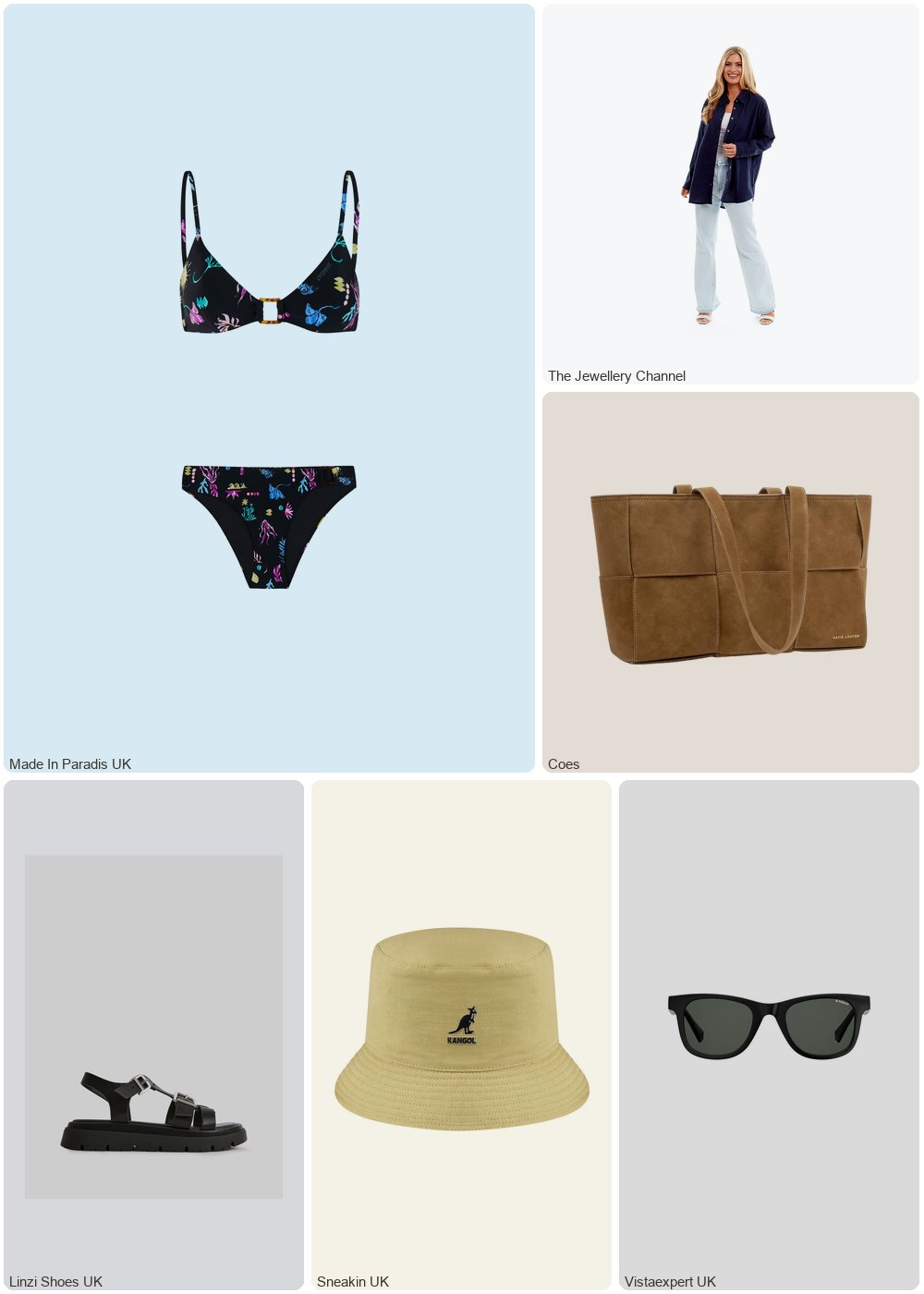 The complete outfit featuring Protest 2-piece swimsuit for women Protest Indes