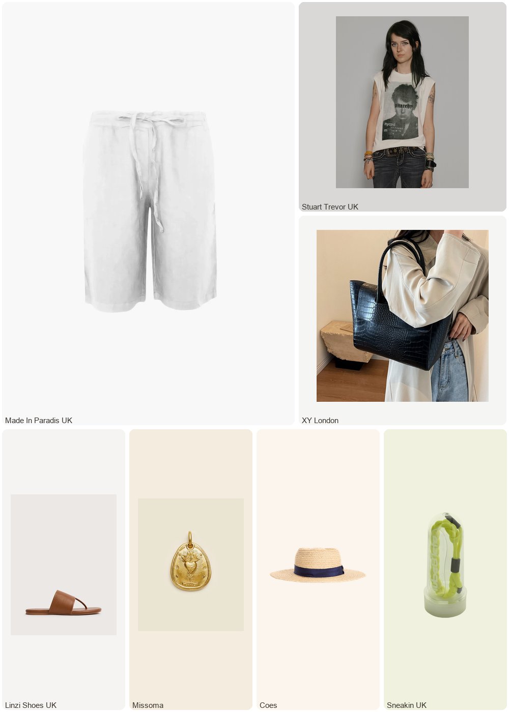 The complete outfit featuring Linzi Linzi Shoes - Amara Tan Flat Sandals- 7