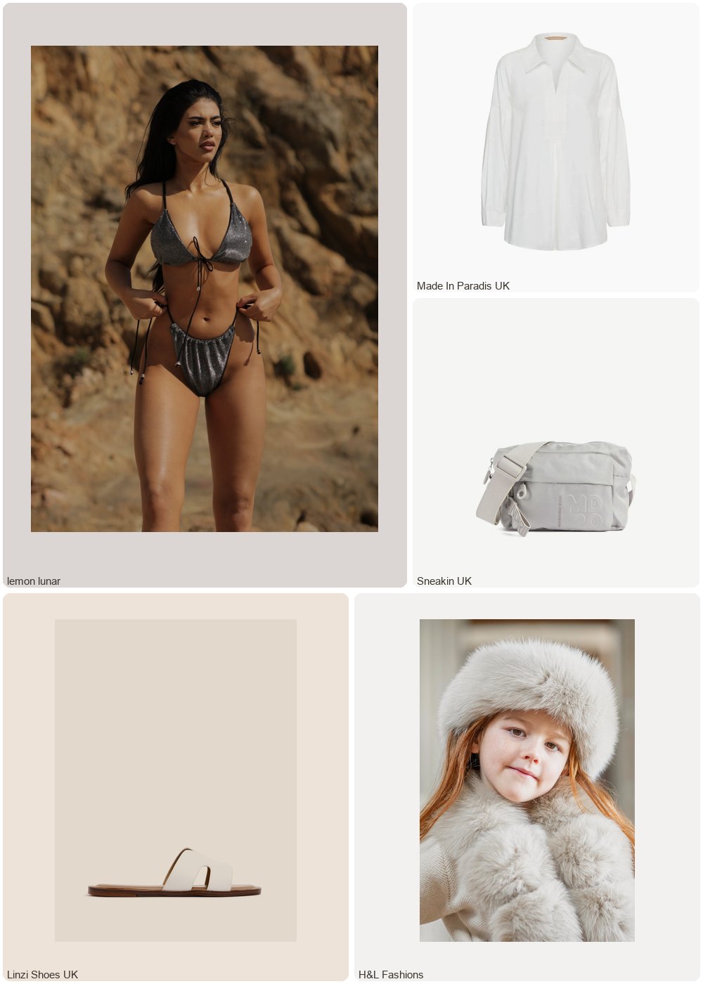 The complete outfit featuring Linzi Linzi Shoes - White Faux Leather Link Design Flat Sandal- 7
