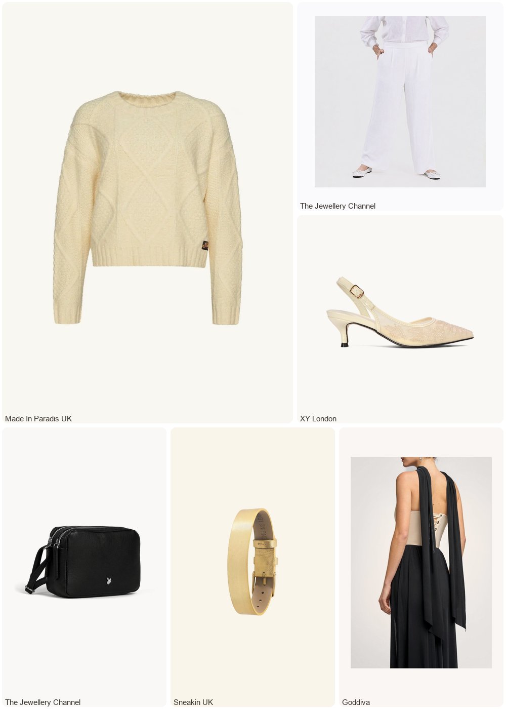 The complete outfit featuring Superdry Women's thick cable sweater Superdry