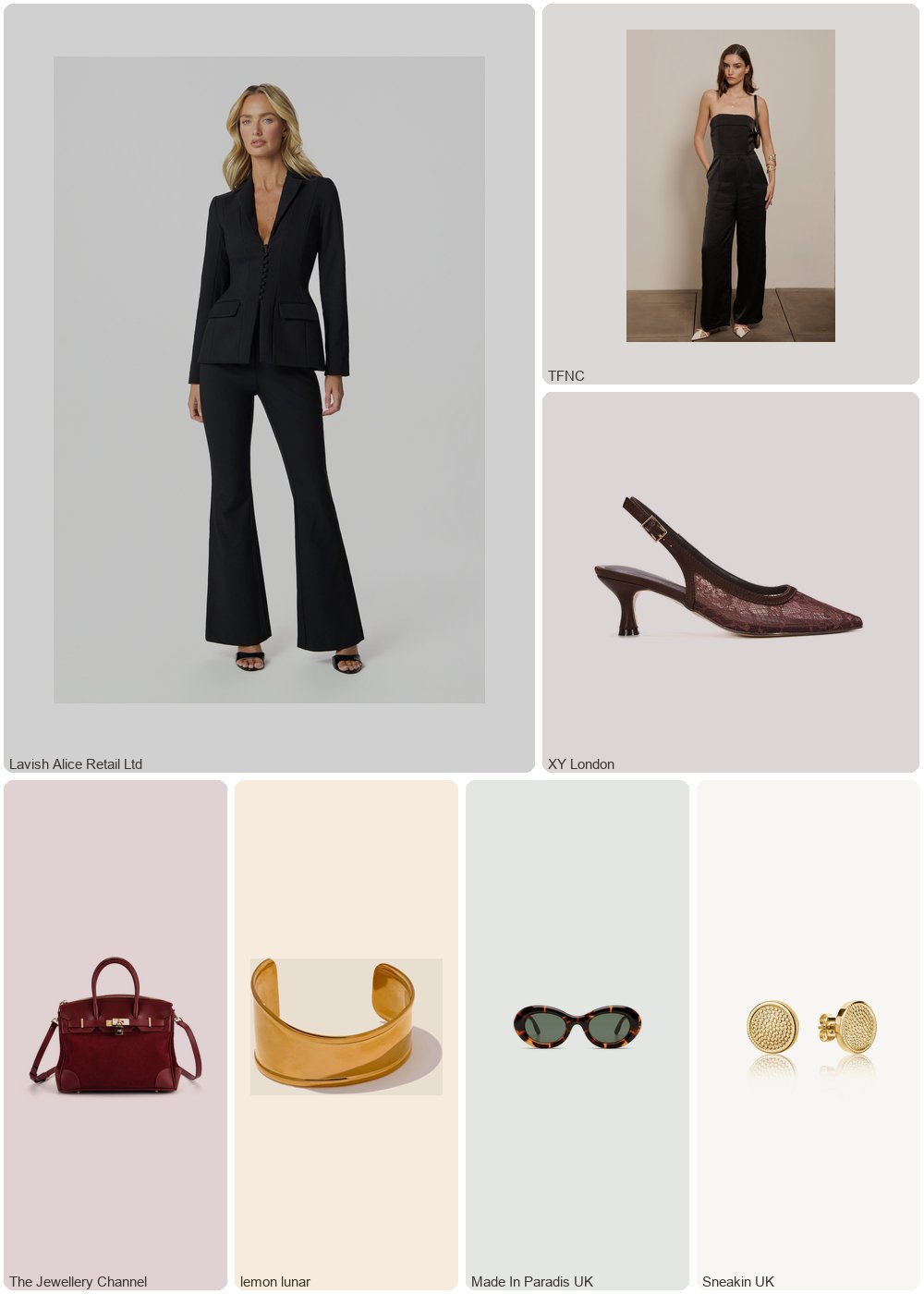 The complete outfit featuring Lavish Alice Lavish Alice LEA Structured Corset Blazer in Black UK 12