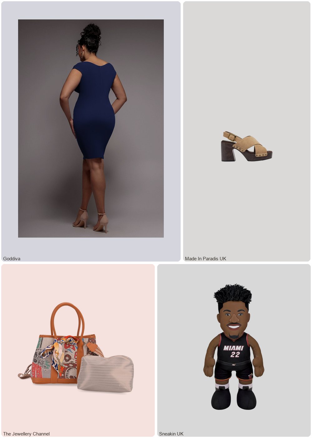 The complete outfit featuring Goddiva Plus Goddiva Plus Bardot Pleated Midi Dress - Navy Blue