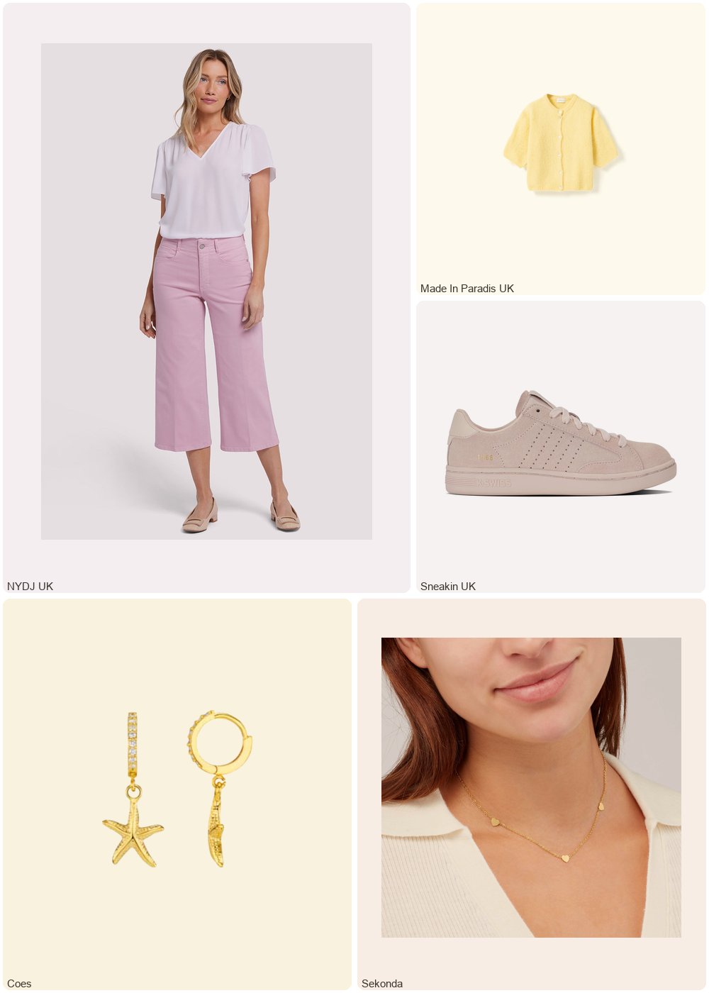 The complete outfit featuring K-SWISS Women's Sneakers K-Swiss Lozan Klub SDE
