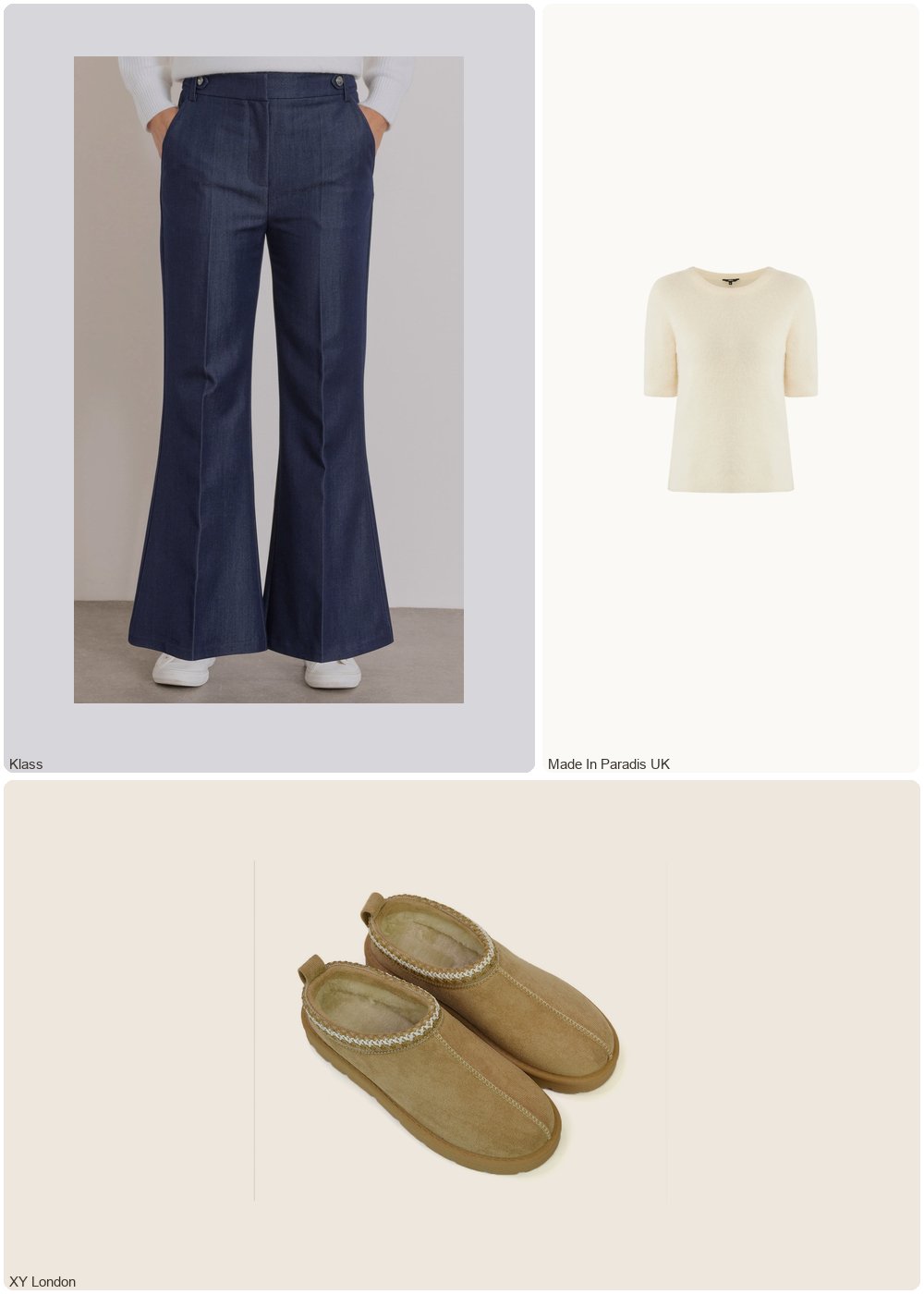 The complete outfit featuring Mexx Women's fluffy jumper Mexx