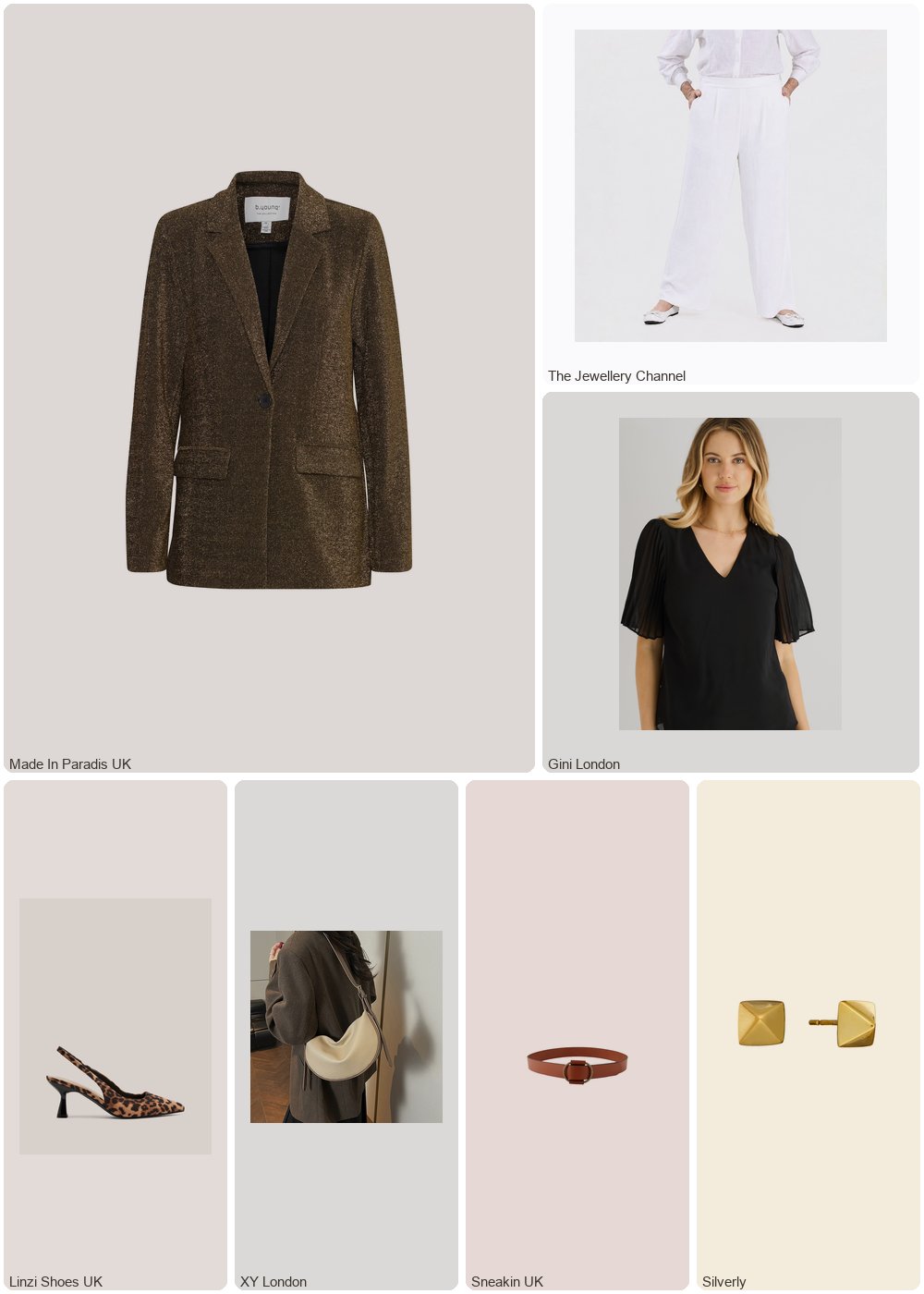The complete outfit featuring Gini London Black Chiffon Pleat Sleeves V Neck Top